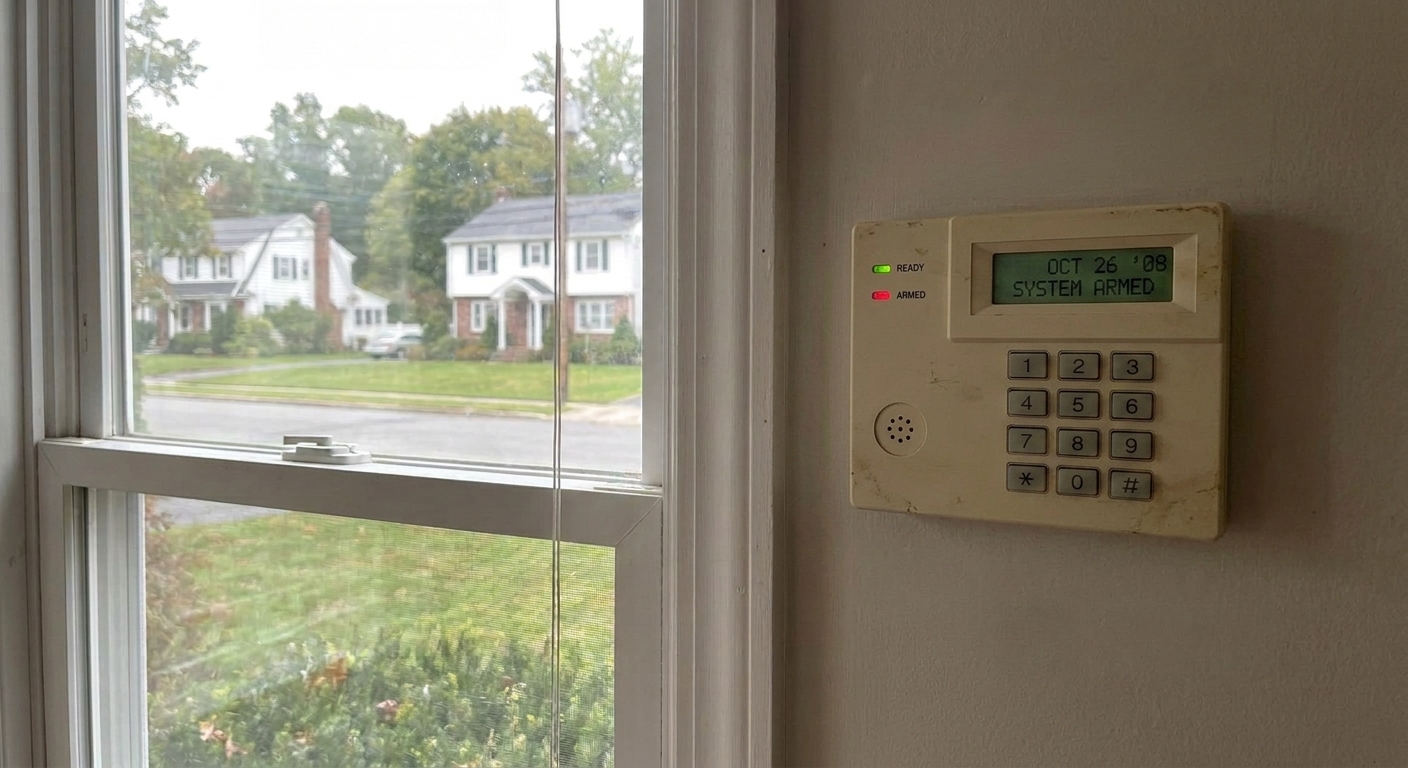 Outdated home security system in Pearl River, upgrade needed