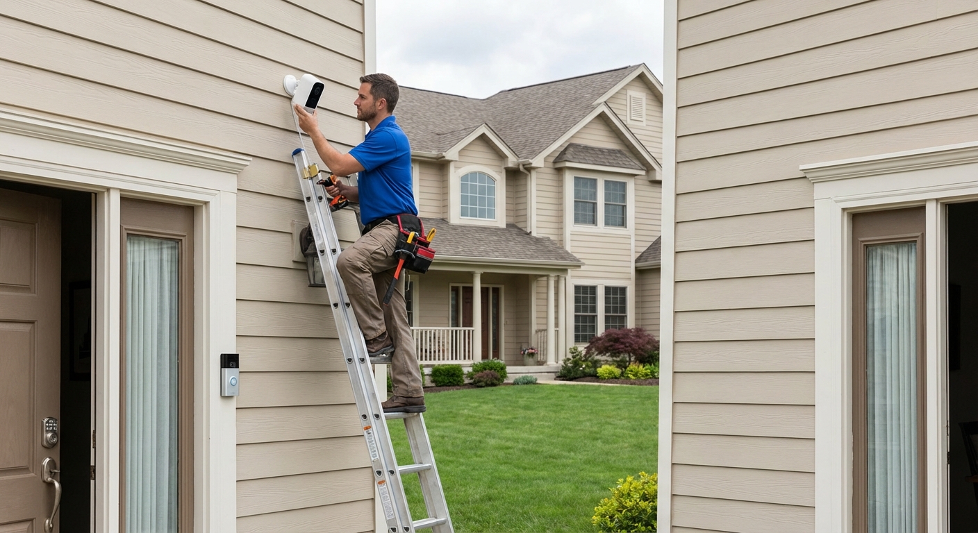 Smart security upgrade for Rockland County home with modern technology integration