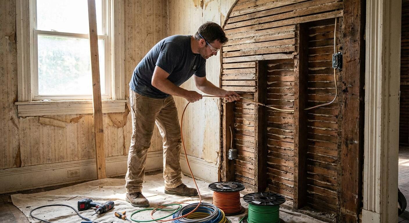 Do Older Homes in Rockland County Need New Security Wiring?