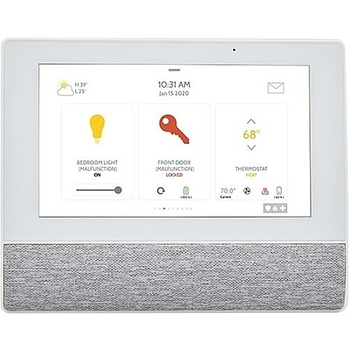 IQ QS9302-1200-840 IQ Hub Wireless Touchscreen Control Panel for Legacy 319 MHz Sensors, AT&T