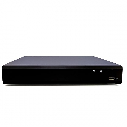 UNV 16MP UltraHD 16-Channel Network Video Recorder with 2 Hard Drive Bays and Intelligent Video Analytics