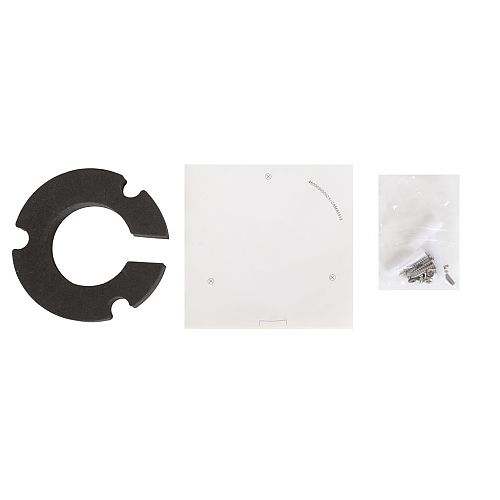 Luma® X20 WP PTZ Wall Mount Bracket W/ Junction Box – White