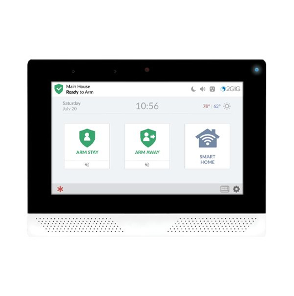 2GIG Edge Security & Smart Home System Control Panel with Builtin 4G