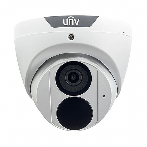 UNV 4MP IP Weatherproof IR Turret Camera with Built-in Mic