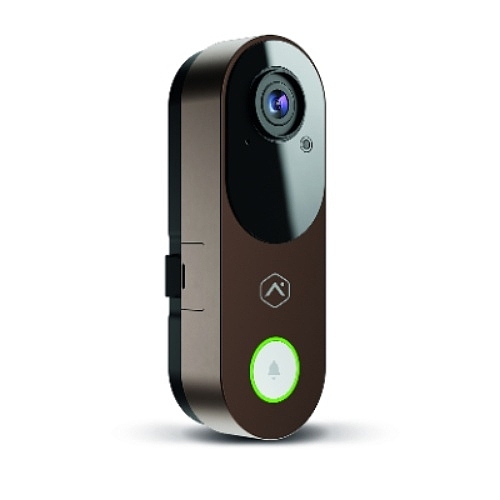 Alarm.com ADC-VDB775-BZ 4MP Next Gen Video Doorbell,IP65, Bronze