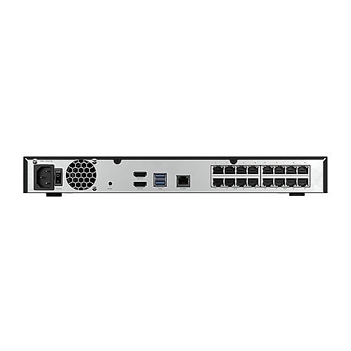 Alarm.com ADC-CSVR2016P-2X12TB Pro Series 16-Channel at 4MP Commercial Stream Video Recorder, 24 TB, Black