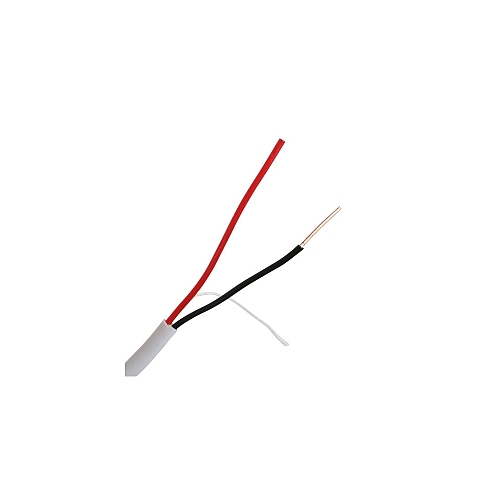 22 AWG 2-Conductor Plenum Rated Solid Copper Security Wire
