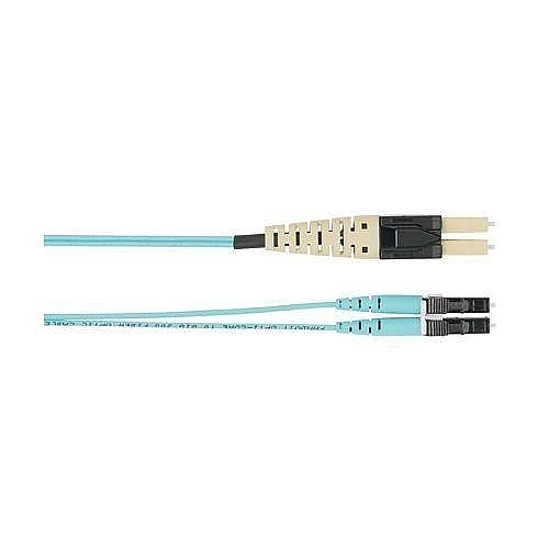 Panduit PVQXLE10LQM01.0 PanView iQ Fiber Interconnect Patch Cord, OM3, LC to Standard LC
