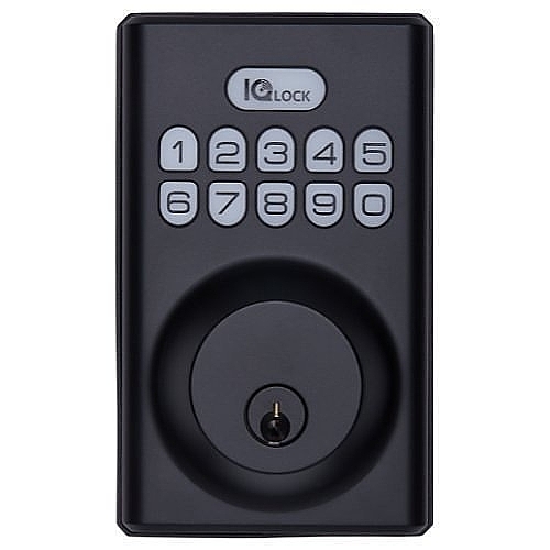 IQ IQDLK-PGK-MB PowerG Door Lock, Matte Black