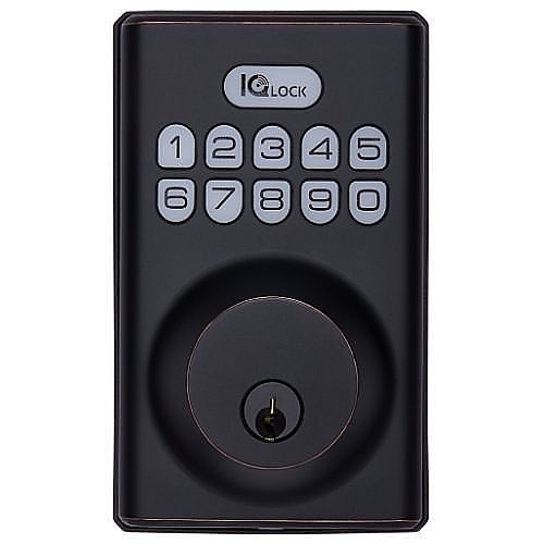 IQ IQDLK-PGK-ORB PowerG Door Lock, Oil-Rubbed Bronze