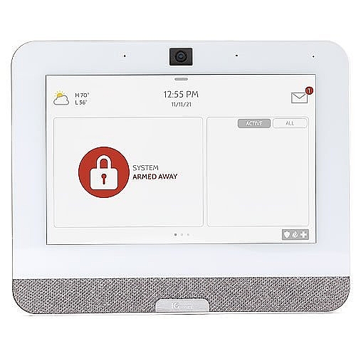 IQ IQP4001 Verizon IQ Panel PowerG 319.5MHz, 7" All-in-One Touchscreen, White