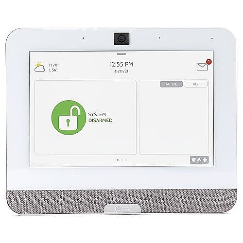 IQ IQP4006 AT&T IQ Panel PowerG 345MHz, 7" All-in-One Touchscreen, White