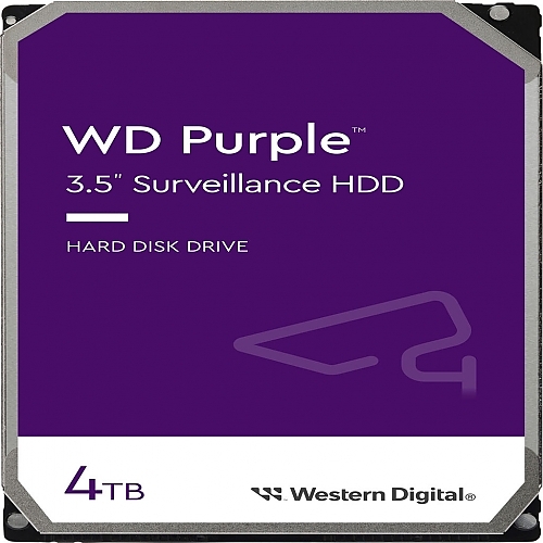 Western Digital WD Purple™ Surveillance Hard Drive 4TB