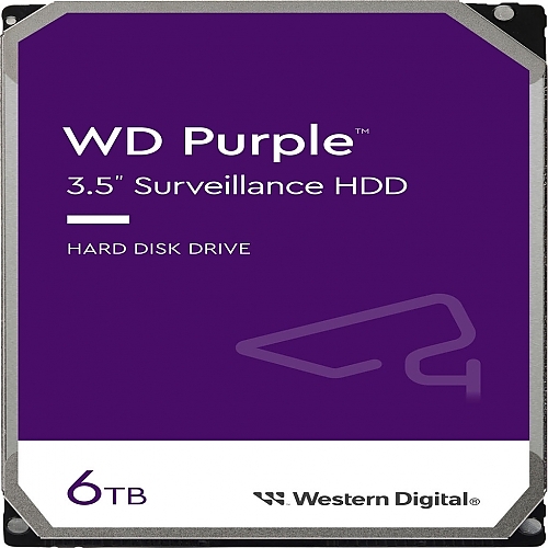 Western Digital WD Purple™ Surveillance Hard Drive 6TB