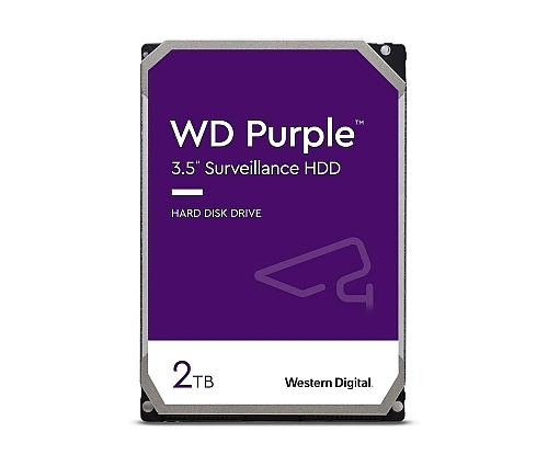 Western Digital WD Purple™ Surveillance Hard Drive 2TB