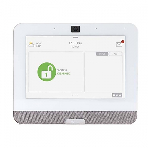 Qolsys IQ Panel 4 Security and Smart Home Platform with Improved Dual SRF PowerG & Legacy 319.5 MHz for Qolsys S-Line and Interlogix Sensors, with Built-In AT&T LTE 4G