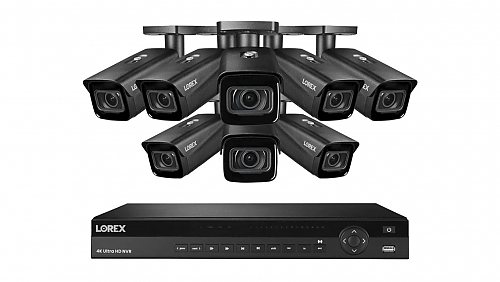 Lorex Elite Series NVR with N4 (Nocturnal Series) IP Bullet Cameras - 4K 16-Channel 4TB Wired System