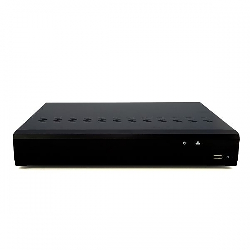 R-Series 4K UltraHD 4-Channel NDAA-Compliant IP Network Video Recorder with 1 SATA Hard Drive Bay