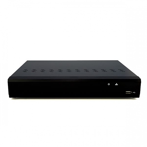 Uniarch by Uniview 4K UltraHD 8MP NDAA-Compliant 4-Channel IP Network Video Recorder with 4 PoE Ports and 1 SATA Hard Drive Bay