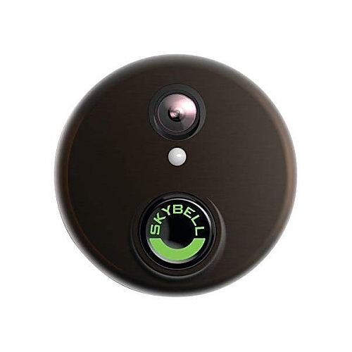 Alarm.com Wi-Fi Doorbell Camera | SkyBell HD (Bronze)