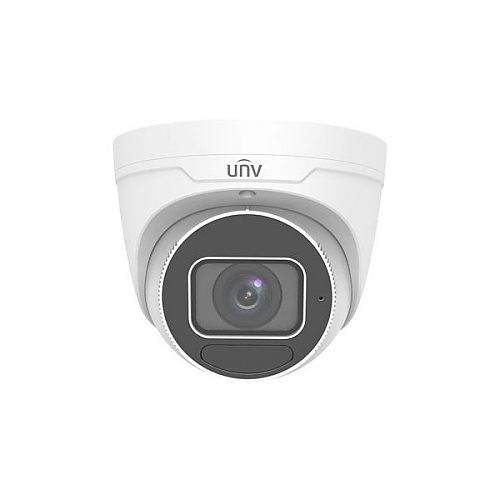 UNV 4K UltraHD (8MP) Prime I NDAA Compliant Weatherproof Turret IP Security Camera with a 2.8-12mm Motorized Lens and LightHunter Illumination Technology