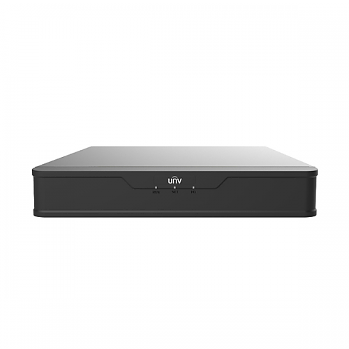 UNV 4K Ultra HD PoE 4-Channel NVR with 1 SATA HDD Bay, NDAA Compliant IP Network Video Recorder
