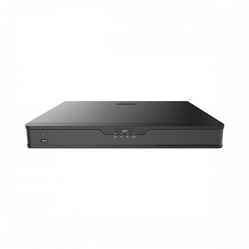 UNV 8-Channel 4K NDAA Compliant PoE NVR with 2 SATA HDD Bays