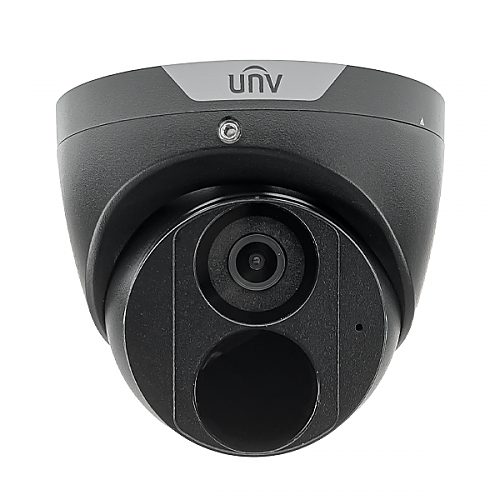 unv_black_fixed_turret_ip_camera