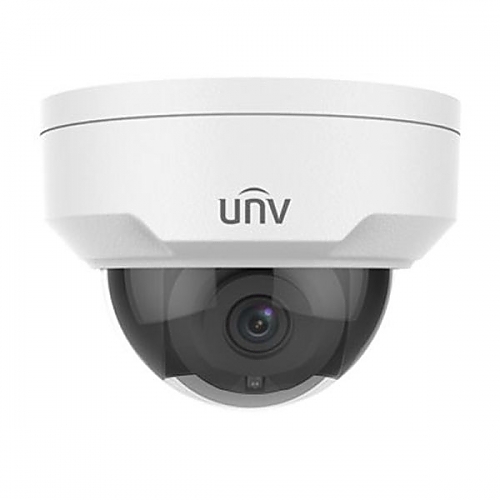 UNV 5MP LightHunter Vandal-Resistant Dome Prime I NDAA Compliant IP Security Camera with a 2.8mm Fixed Lens