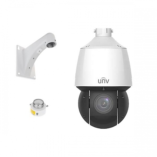 UNV 4MP Deep Learning IP67 Weatherproof PTZ IP Security Camera with a 25x Motorized Zoom Lens