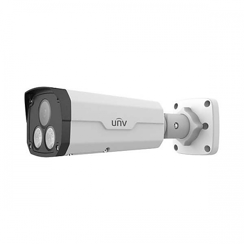 UNV 4K UltraHD ColorHunter 24/7 Color Weatherproof Bullet IP Security Camera with a 4mm Fixed Lens
