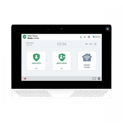 2GIG Edge Security & Smart Home System Control Panel with Built-in 4G LTE Verizon