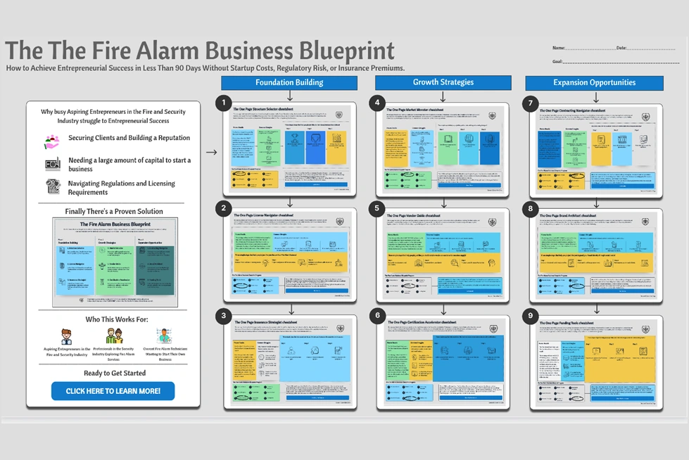 Want to Start or Scale a Fire Alarm Business?